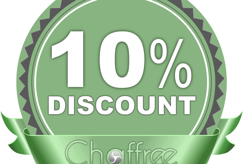 10 Chaffree Discount Code Chaffree