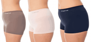 chaffree boxer briefs also known as ladies boxer shorts