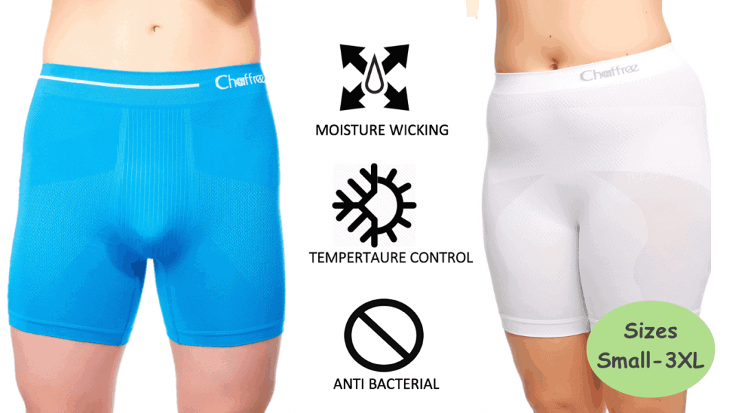 Chaffree How to stop groin chafing and sweat from a painful