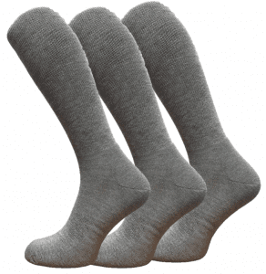 dark grey knee high long socks